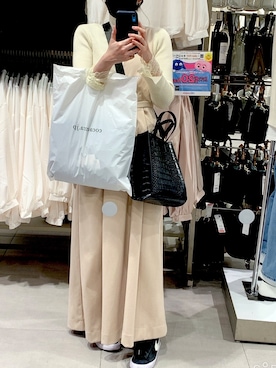 「LAZY SUSAN（レイジースーザン）のアイテム」を使った、sankyuuuuさん（レディース・160cm）の春コーディネート