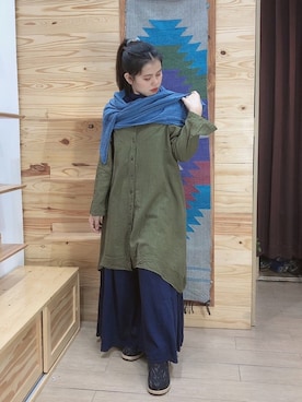 「森ガール」｜karenさん（レディース・150cm）の秋コーディネート