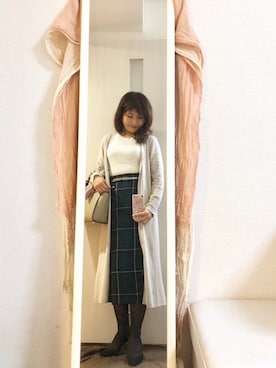 「POOL SIDE（プールサイド）のアイテム（パンプス）」を使った、ElleRoseさん（レディース・152cm）の秋コーディネート