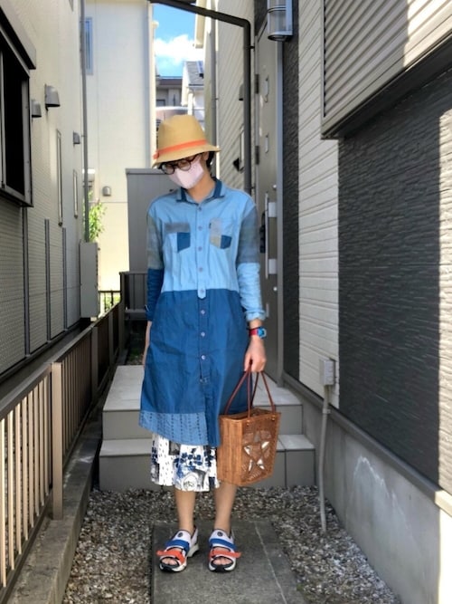 はるはなさんのメガネを使ったコーディネート Zozotown