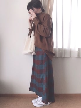 miiさん（レディース・154cm）の冬コーディネート