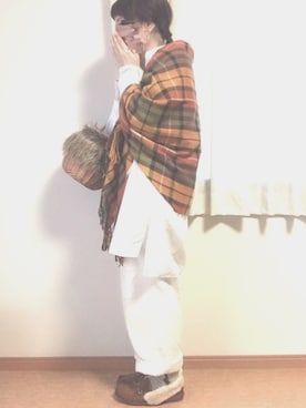 miiさん（レディース・154cm）の冬コーディネート