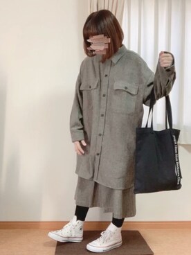 miiさん（レディース・154cm）の秋コーディネート