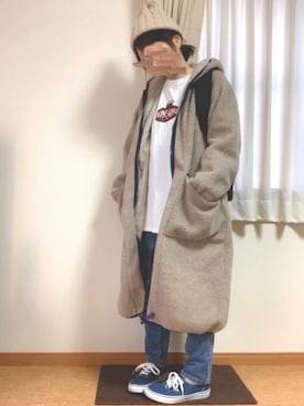 miiさん（レディース・154cm）の冬コーディネート