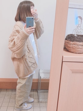 miiさん（レディース・154cm）の春コーディネート