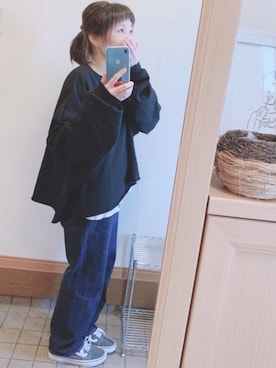 miiさん（レディース・154cm）の春コーディネート