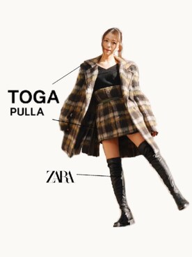 𝕔𝕙𝕠𝕔𝕠さんの（TOGA PULLA | トーガ　プルラ）を使ったコーディネート