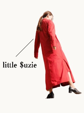 「Littlesuzie」｜「アイテム（ワンピース/ドレス）」を使った、𝕔𝕙𝕠𝕔𝕠さん（レディース・160cm）の冬コーディネート