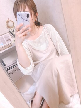 ✽K✽さん（レディース・156cm）の春コーディネート