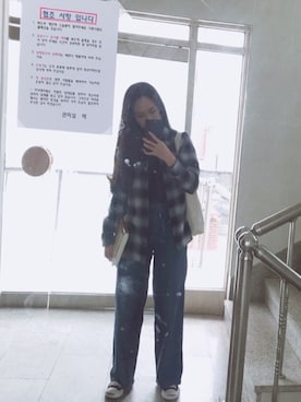 「CONVERSE（コンバース）のCONVERSE コンバース ジャック パーセル / JACK PURCEL（スニーカー）」を使った、Josslynさん（レディース・157cm）の秋コーディネート