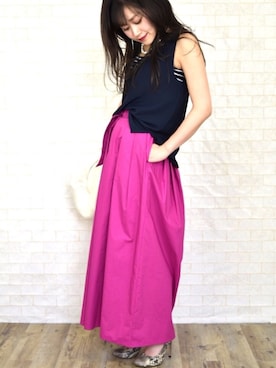 「Cynical（シニカル）のアイテム」を使った、tsurumayu☆さん（レディース・153cm）の冬コーディネート