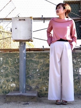 「Eimee Law（エイミーロウ）のアイテム」を使った、tsurumayu☆さん（レディース・153cm）の冬コーディネート