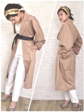 「Lefua lea（レファレア）のアイテム」を使った、tsurumayu☆さん（レディース・153cm）の冬コーディネート