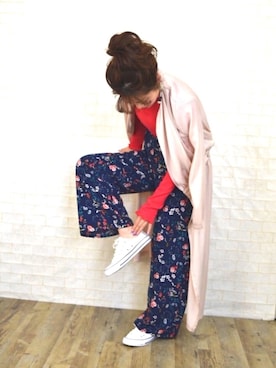 「k*（ケイ）のアイテム（トップス）」を使った、tsurumayu☆さん（レディース・153cm）の冬コーディネート