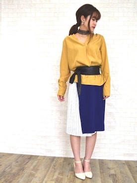 「LHELBIE（レルビエ）のアイテム」を使った、tsurumayu☆さん（レディース・153cm）の冬コーディネート