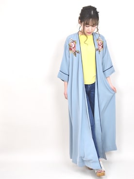 「MAYGLOBE（メイグローブ）のアイテム」を使った、tsurumayu☆さん（レディース・153cm）の春コーディネート