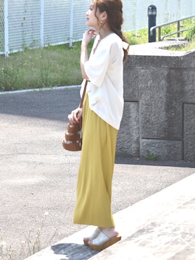 tsurumayu☆さん（レディース・153cm）の夏コーディネート