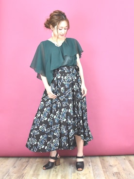 「k*（ケイ）のアイテム」を使った、tsurumayu☆さん（レディース・153cm）の夏コーディネート