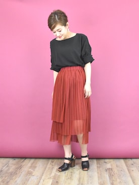 「k*（ケイ）のアイテム」を使った、tsurumayu☆さん（レディース・153cm）の夏コーディネート