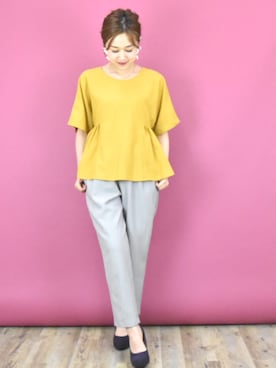 「k*（ケイ）のアイテム」を使った、tsurumayu☆さん（レディース・153cm）の夏コーディネート