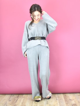 「k*（ケイ）のアイテム」を使った、tsurumayu☆さん（レディース・153cm）の秋コーディネート