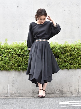 「MAYGLOBE（メイグローブ）のアイテム」を使った、tsurumayu☆さん（レディース・153cm）の秋コーディネート