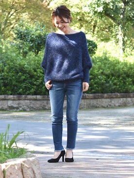 「Antgauge（アントゲージ）のアイテム」を使った、tsurumayu☆さん（レディース・153cm）の秋コーディネート