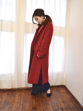 「MAYGLOBE（メイグローブ）のアイテム」を使った、tsurumayu☆さん（レディース・153cm）の秋コーディネート