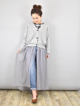 tsurumayu☆さん（レディース・153cm）の冬コーディネート