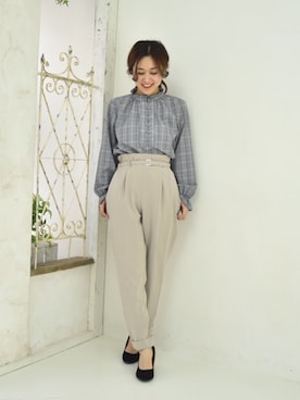 tsurumayu☆さん（レディース・153cm）の冬コーディネート