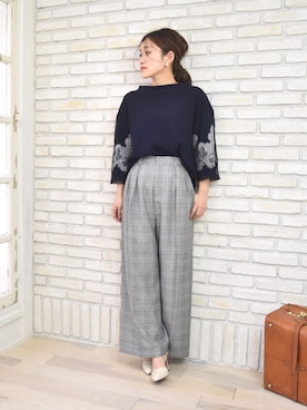 「DOLLUPOOPS（ドールアップウップス）のアイテム」を使った、tsurumayu☆さん（レディース・153cm）の冬コーディネート