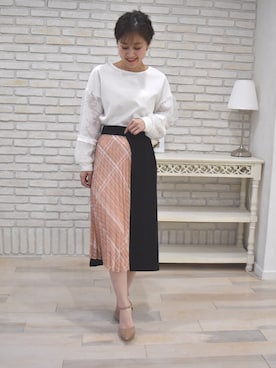 「袖コンシャス」｜tsurumayu☆さん（レディース・153cm）の冬コーディネート