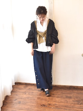 tsurumayu☆さん（レディース・153cm）の春コーディネート