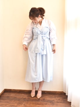 「k*（ケイ）のアイテム（トップス）」を使った、tsurumayu☆さん（レディース・153cm）の春コーディネート