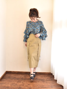 「k*（ケイ）のアイテム」を使った、tsurumayu☆さん（レディース・153cm）の春コーディネート