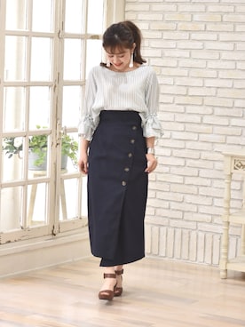 「k*（ケイ）のアイテム」を使った、tsurumayu☆さん（レディース・153cm）の春コーディネート