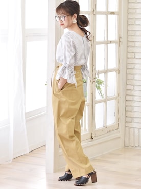 「k*（ケイ）のアイテム」を使った、tsurumayu☆さん（レディース・153cm）の春コーディネート