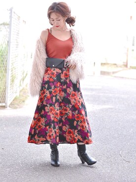 「LHELBIE（レルビエ）のアイテム」を使った、tsurumayu☆さん（レディース・153cm）の夏コーディネート