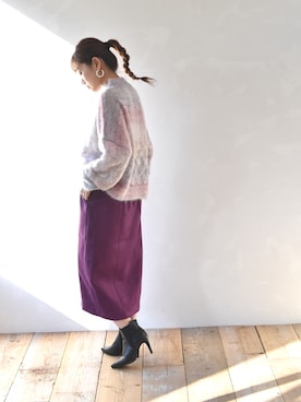 「DOLLUPOOPS（ドールアップウップス）のアイテム」を使った、tsurumayu☆さん（レディース・153cm）の秋コーディネート