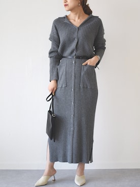 「k*（ケイ）のアイテム」を使った、tsurumayu☆さん（レディース・153cm）の秋コーディネート