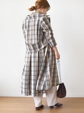 「k*（ケイ）のアイテム」を使った、tsurumayu☆さん（レディース・153cm）の秋コーディネート