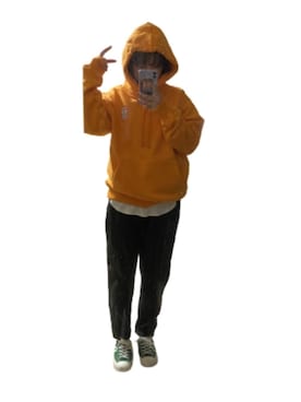 「Have a good time（ハバグッタイム）のアイテム（パーカー）」を使った、yucopipiさん（レディース・161cm）の冬コーディネート