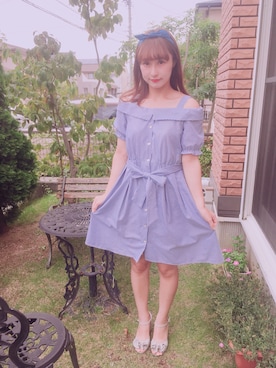 「LD prime（エルディープライム）のアイテム」を使った、みなみさん（レディース・161cm）の夏コーディネート