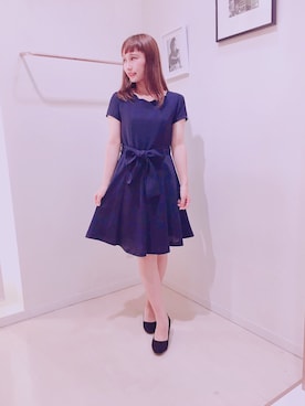 「LD prime（エルディープライム）のアイテム」を使った、みなみさん（レディース・161cm）の夏コーディネート