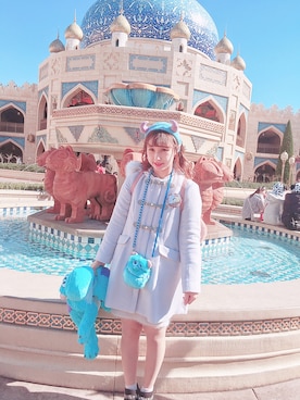 「LD prime（エルディープライム）のアイテム」を使った、みなみさん（レディース・161cm）の冬コーディネート