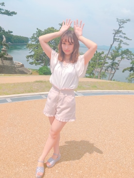 「LD prime（エルディープライム）のアイテム」を使った、みなみさん（レディース・161cm）の春コーディネート