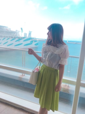 「LD prime（エルディープライム）のアイテム」を使った、みなみさん（レディース・161cm）の夏コーディネート