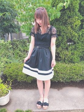 「LD prime（エルディープライム）のアイテム」を使った、みなみさん（レディース・161cm）の夏コーディネート