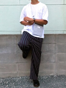 くろむ:crさん(メンズ・180cm)の夏コーディネート