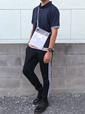 くろむ:crさん（メンズ・180cm）の夏コーディネート